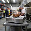 Countertop Food Warming Carvery Pad – Removable Top – Adjustable Temperature – Commercial Use