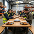 Walled Plates – 218mm – Ceramic | 6 Pack | Commercial – Indoor