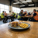 Slate Plates – 228.6mm – Durable Slate | 12 Pack | Commercial – Indoor/Outdoor