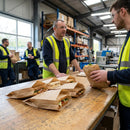 Compostable Kraft Sandwich Bags – 1000 Pack – Recycled Paper – Food-to-Go & Catering