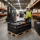 Wooden Crate – 555 x 350mm – Coated Wood | Heavy Duty | 50kg Load Capacity | Industrial – Warehouse
