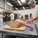 Hygienic Bread Knife – 20cm Purple – Stainless Steel | 2mm Thickness | Commercial Grade – Indoor