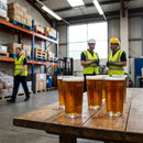 Toughened Conical Beer Glasses – 560ml CE Marked – Commercial Grade – Bar & Restaurant Use