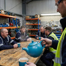 Replacement Teapot Lids – Java Blue – Ceramic, 443ml – Commercial Beverage Service