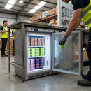 Display Freezer – 129Ltr – Stainless Steel | Commercial Grade | Indoor Use