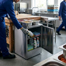 Ambient Pedestal with Door – Adjustable Opening – Commercial Kitchen Use