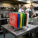 Heavy Duty Chopping Board Rack – 7 Slots – Stainless Steel – Commercial Kitchen