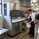 Modular Ice Storage Bin – 144kg Capacity – Stainless Steel – Commercial Kitchen & Bar Use