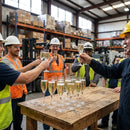Champagne Flutes – 170ml/6oz – Durable Glass, Chip-Resistant Rim – Commercial Use