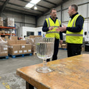 Glass Goblets – 260ml – Premium Soda Lime Glass, Contemporary Design – Commercial & Home Use