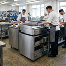 Ambient Pedestal Without Doors – Open-Top Storage Cabinet – Commercial Kitchen