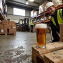 Beer Mugs – 512ml – Durable Glass | 12 Pack | Commercial Use – Indoor/Outdoor