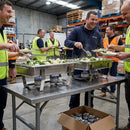 Chafer Set – 2x Milan Chafers & 72 Gel Fuel Tins – Stainless Steel | 2.5L Capacity | Commercial – Catering