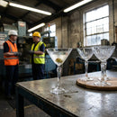 Martini Glasses – 220ml/7.75oz – Premium Soda Lime Glass – Home & Bar Entertaining