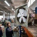 Fan Motor and Blade – Standard Size – Durable Metal | High Efficiency | Industrial – Indoor Use
