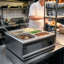 Bain Marie Base Unit – Dry Heat – Versatile Gastronorm Pan Display – Commercial Catering