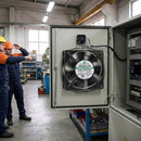 Polar Fan Motor – Standard Size – Durable Metal | 50W | Industrial Grade – Indoor Use