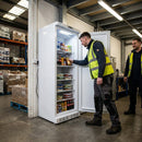 Upright Fridge – 400Ltr – White | Commercial Grade | Indoor Use