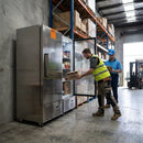 Commercial Upright Freezer – 440Ltr – Slimline | Stainless Steel | Industrial – Commercial