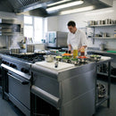 Commercial Stainless Steel Worktop Without Drawer – Durable & Easy Clean – Kitchen & Catering