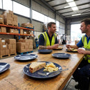 Steelite Revolution Bluestone Plates – 280mm – Durable Stoneware | 12 Pack – Commercial