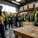 Champagne Flutes – 170ml – Toughened Glass, 12 Pack – Commercial & Event Use