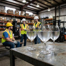 Water Glasses – 365ml – Crystal Stemmed | Set of 6 – Indoor/Outdoor