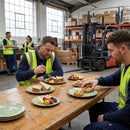 Coupe Plates – 170mm Sorrel Green – Super Vitrified – Commercial Tableware