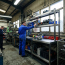 Two-Tier Ambient Overshelves – Factory Fitted – For Trolleys & Cabinets – Commercial Kitchen
