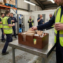 Solid Wood Bar Caddy – Natural Finish – Solid Wood | 15mm Thickness | Commercial Grade – Indoor
