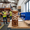 Ceramic Tiki Mug – 400ml – Coffee Brown – Indoor/Outdoor