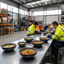 Steelite Bowls – 197mm Grey – Durable Stoneware | 6mm Thickness | Commercial Grade – Indoor/Outdoor