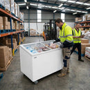 Chest Display Freezer – 200Ltr – Sliding Glass Lid | Commercial Grade – Indoor