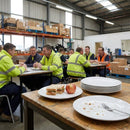 Melamine Plates – 230mm – Durable White Melamine | Lightweight | Commercial – Indoor/Outdoor