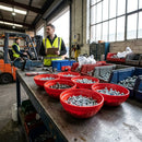 Polypropylene Bowls – 103mm Red – Virtually Unbreakable – Institutional & Commercial Use