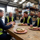 Slimline Plates – 255mm – Durable Stoneware | 6mm Thickness | Commercial Grade – Indoor/Outdoor