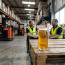 Toughened Nucleated Pint Glasses – 570ml – Fully Toughened Glass – Beer & Cider Service