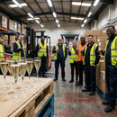 Crystal Champagne Flutes – 150ml – Slender Stem Glass – Fine Dining & Events