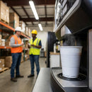 Plastic Vending Cups – 200ml White Tall – Polystyrene – Commercial Beverage Service