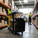 Clip-On Trolley Bin – 29L Capacity – Easy Attachment – Commercial & Canteen Use