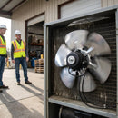 Condenser Fan Motor & Blade – Industrial – Durable Metal | High Efficiency – Indoor Use