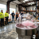 Candy Floss Dome – Clear – Durable Plastic – Indoor/Outdoor Use