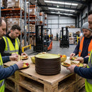 Saffron Plates – 240mm – Durable Ceramic | 3mm Thickness | Commercial Grade – Indoor Use