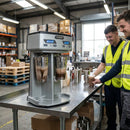 Heavy Duty Double Spindle Drink Mixer – High-Power 1 HP Motors – Commercial Bar & Restaurant Use