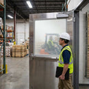 Glass Door Panel – Clear – Tempered Glass | 8mm Thickness | Commercial Grade – Indoor