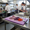 Low Density Chopping Board – Small 305x229x12mm Purple – Polyethylene – Allergen Control & Food Prep