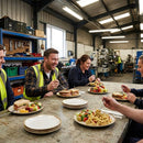 Stonecast Round Plates – 210mm – Stoneware | 5mm Thickness | Commercial Grade – Indoor/Outdoor
