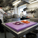 Low Density Purple Chopping Board – 600x450x20mm – Polyethylene – Allergen Control & Food Prep