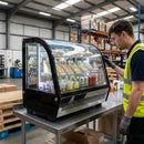 Countertop Display Fridge – Black – 100Ltr | Commercial Grade | Indoor Use