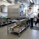 Open Stand for ICP Cooking System – Stainless Steel – With Undershelf – Commercial Kitchen